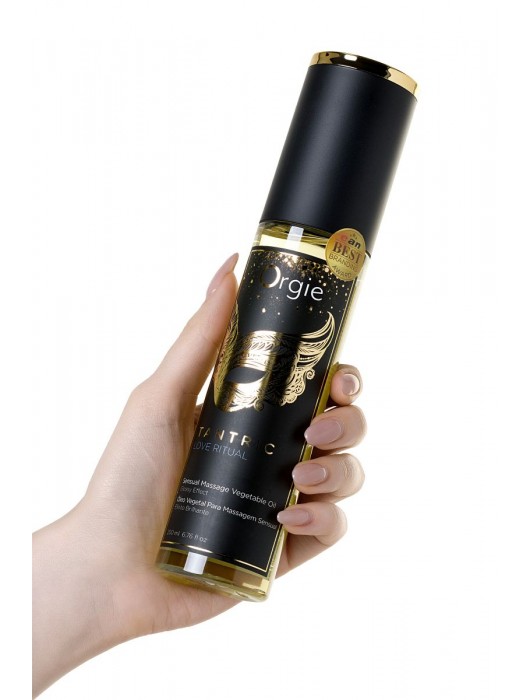 Растительное массажное масло Orgie Tantric Love Ritual - 200 мл. - ORGIE - купить с доставкой в Электростали