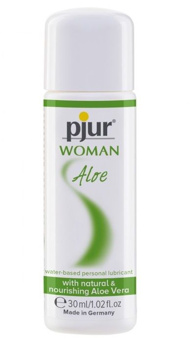 Лубрикант на водной основе pjur WOMAN Aloe - 30 мл. - Pjur - купить с доставкой в Электростали