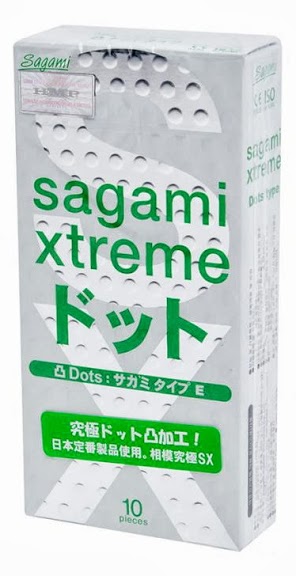 Презервативы Sagami Xtreme Type-E с точками - 10 шт. - Sagami - купить с доставкой в Электростали