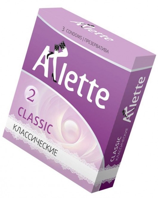 Классические презервативы Arlette Classic - 3 шт. - Arlette - купить с доставкой в Электростали