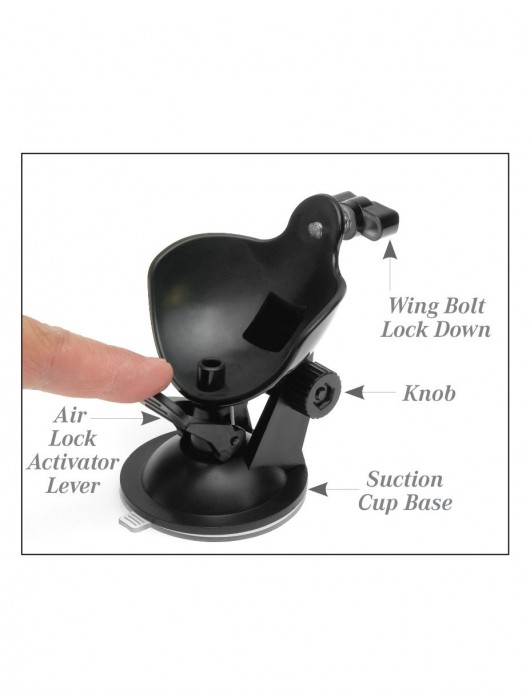 Прозрачный автоматический мастурбатор-анус Mega-Bator Ass - Pipedream - в Электростали купить с доставкой