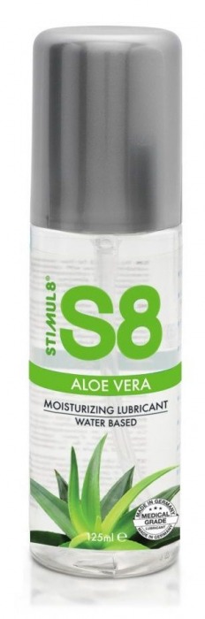 Лубрикант на водной основе S8 Aloe Vera Lube - 125 мл. - Stimul8 - купить с доставкой в Электростали