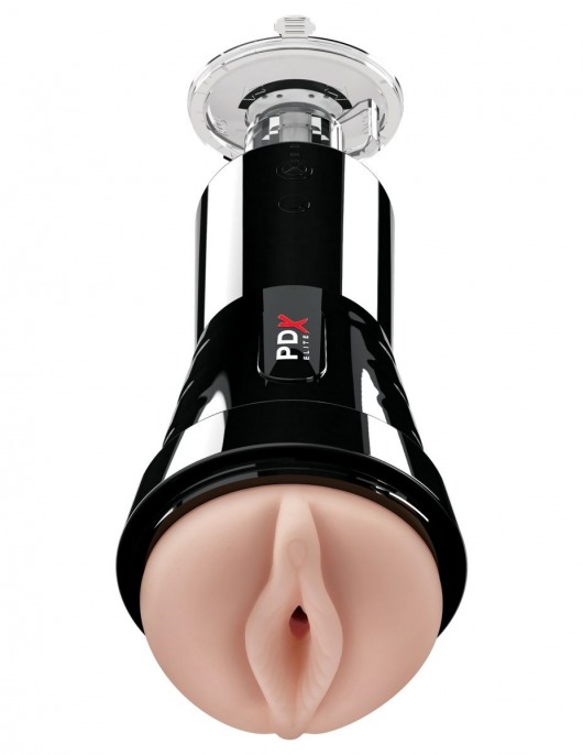 Телесный вибромастурбатор-вагина Cock Compressor Vibrating Stroker - Pipedream - в Электростали купить с доставкой