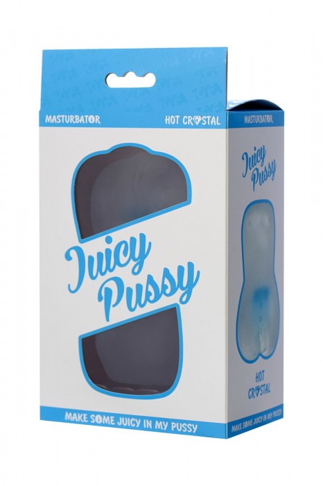 Прозрачный реалистичный мастурбатор Juicy Pussy Hot Crystal - ToyFa - в Электростали купить с доставкой