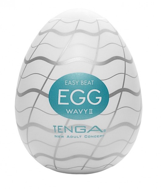 Мастурбатор-яйцо EGG Wavy II - Tenga - в Электростали купить с доставкой