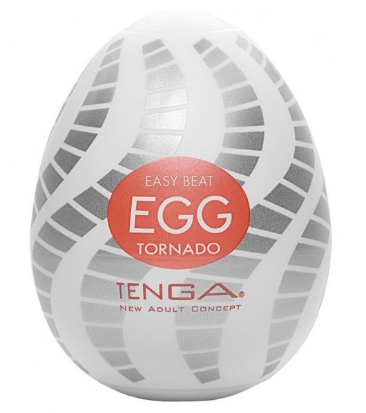 Мастурбатор-яйцо EGG Tornado - Tenga - в Электростали купить с доставкой