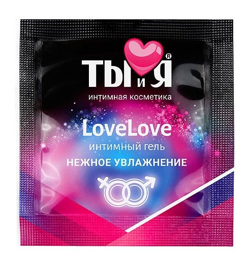 Пробник увлажняющего интимного геля LoveLove - 4 гр. - Биоритм - купить с доставкой в Электростали