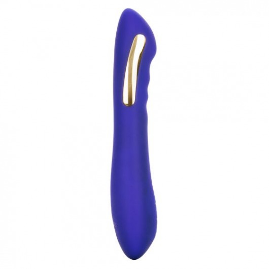 Фиолетовый вибратор с электростимуляцией Intimate E-Stimulator Petite Wand - 18,5 см. - California Exotic Novelties - купить с доставкой в Электростали