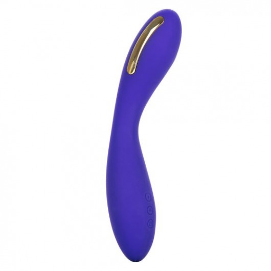 Фиолетовый вибратор с электростимуляцией Intimate E-Stimulator Wand - 21,5 см. - California Exotic Novelties - купить с доставкой в Электростали