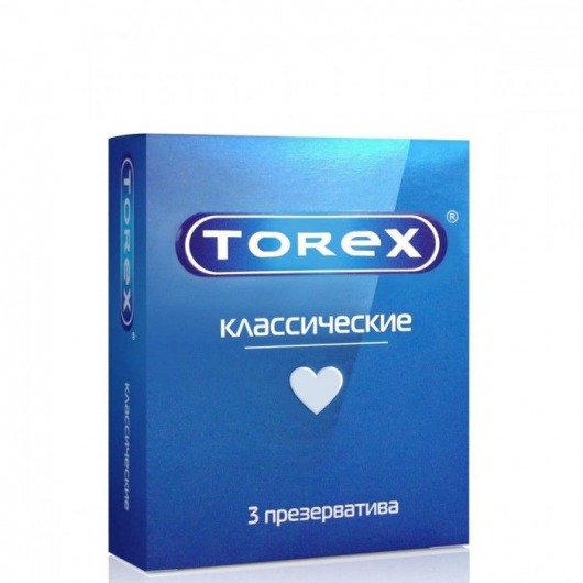 Гладкие презервативы Torex  Классические  - 3 шт. - Torex - купить с доставкой в Электростали