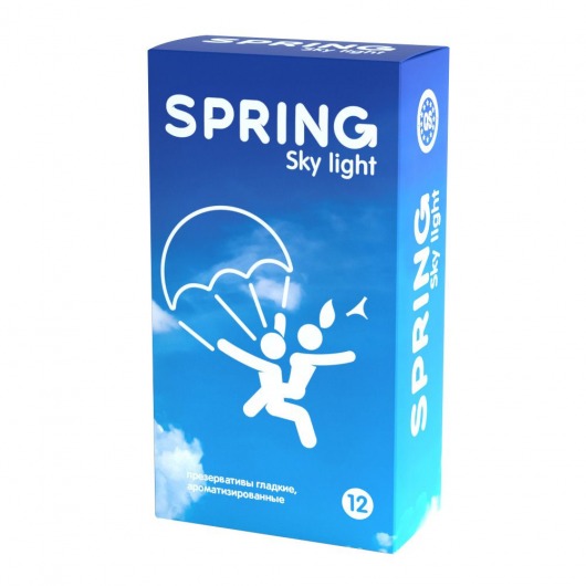 Ультратонкие презервативы SPRING SKY LIGHT - 12 шт. - SPRING - купить с доставкой в Электростали