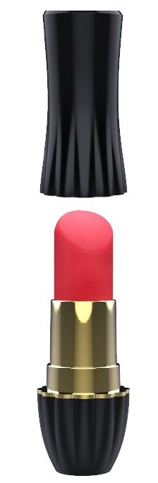 Клиторальный стимулятор-помада LIPSTICK - 9,3 см. - Dream Toys - купить с доставкой в Электростали