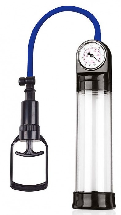 Прозрачная вакуумная помпа Sex Expert с манометром - Sex Expert - в Электростали купить с доставкой
