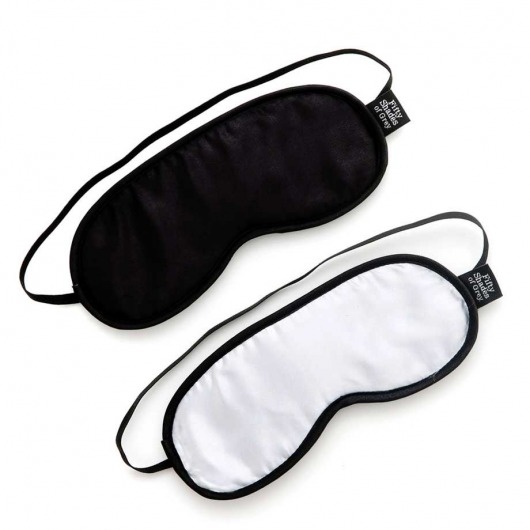 Набор из двух масок на глаза Soft Blindfold Twin Pack - Fifty Shades of Grey - купить с доставкой в Электростали