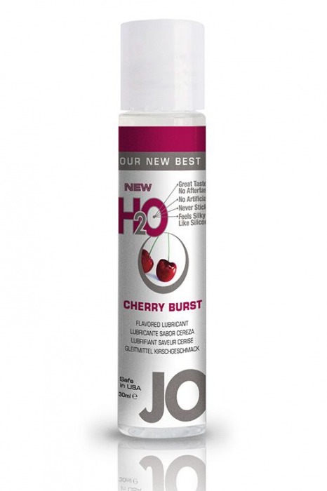 Ароматизированный лубрикант JO Flavored Cherry - 30 мл. - System JO - купить с доставкой в Электростали