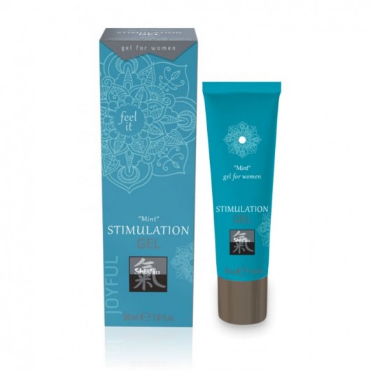 Возбуждающий интимный гель STIMULATION GEL Mint - 30 мл. - Shiatsu - купить с доставкой в Электростали