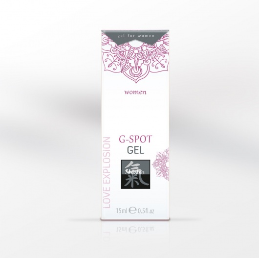 Возбуждающий интимный гель G-SPOT GEL - 15 мл. - Shiatsu - купить с доставкой в Электростали