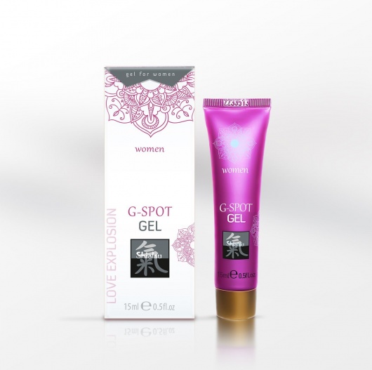 Возбуждающий интимный гель G-SPOT GEL - 15 мл. - Shiatsu - купить с доставкой в Электростали