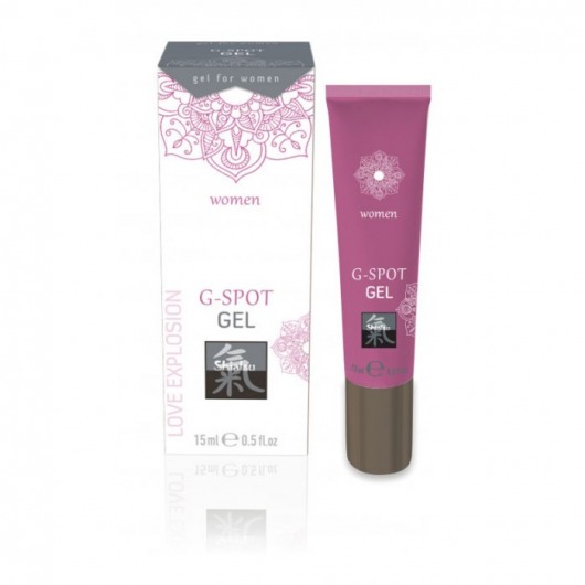 Возбуждающий интимный гель G-SPOT GEL - 15 мл. - Shiatsu - купить с доставкой в Электростали