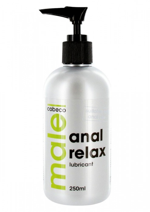 Анальный лубрикант MALE Cobeco Anal Relax Lubricant - 250 мл. - Cobeco - купить с доставкой в Электростали