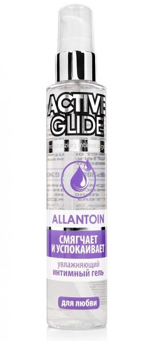 Увлажняющий интимный гель Active Glide Allantoin - 100 гр. - Биоритм - купить с доставкой в Электростали