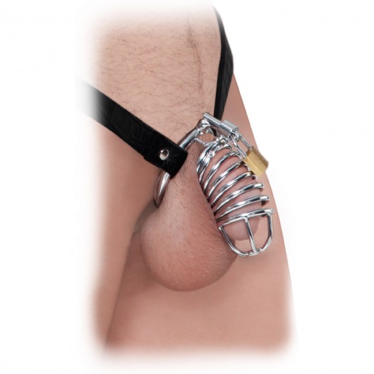 Кольцо верности Extreme Chastity Belt с фиксацией головки - Pipedream - купить с доставкой в Электростали