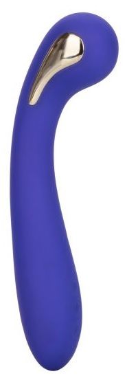 Фиолетовый вибромассажер с электростимуляцией Intimate Estim Petite G Wand - 19 см. - California Exotic Novelties - купить с доставкой в Электростали