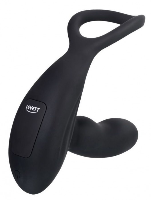 Черный стимулятор простаты Maud с вибрацией - Levett - в Электростали купить с доставкой