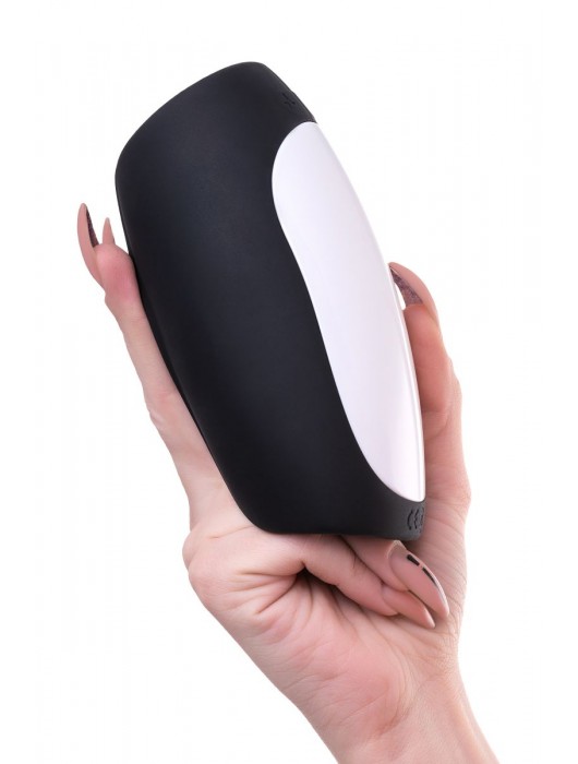 Черно-белый перезаряжаемый мастурбатор Erotist Hailstorm - Erotist Adult Toys - в Электростали купить с доставкой