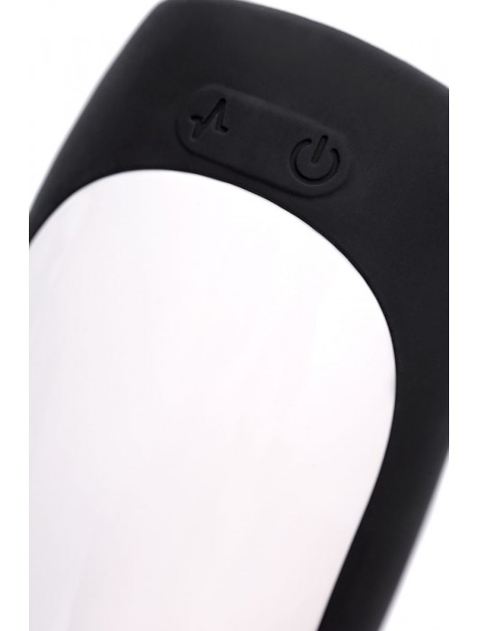 Черно-белый перезаряжаемый мастурбатор Erotist Hailstorm - Erotist Adult Toys - в Электростали купить с доставкой