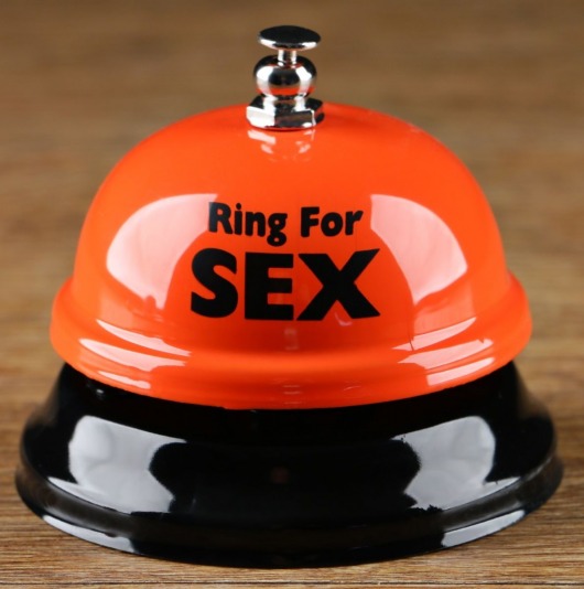 Настольный звонок RING FOR SEX - Сима-Ленд - купить с доставкой в Электростали