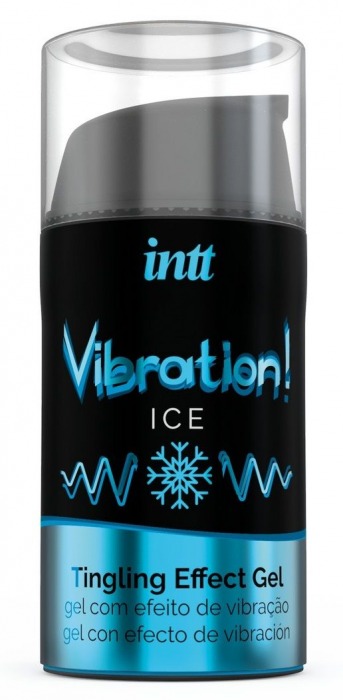 Жидкий интимный гель с эффектом вибрации Vibration! Ice - 15 мл. - INTT - купить с доставкой в Электростали