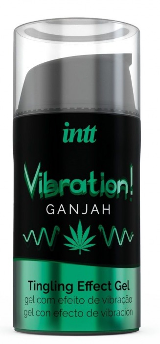 Жидкий интимный гель с эффектом вибрации Vibration! Ganjah - 15 мл. - INTT - купить с доставкой в Электростали