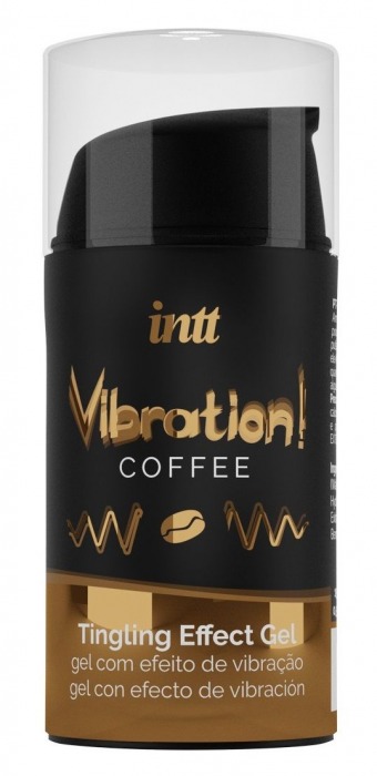 Жидкий интимный гель с эффектом вибрации Vibration! Coffee - 15 мл. - INTT - купить с доставкой в Электростали