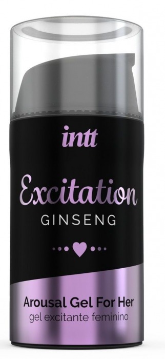 Женский возбуждающий интимный гель Excitation Ginseng - 15 мл. - INTT - купить с доставкой в Электростали