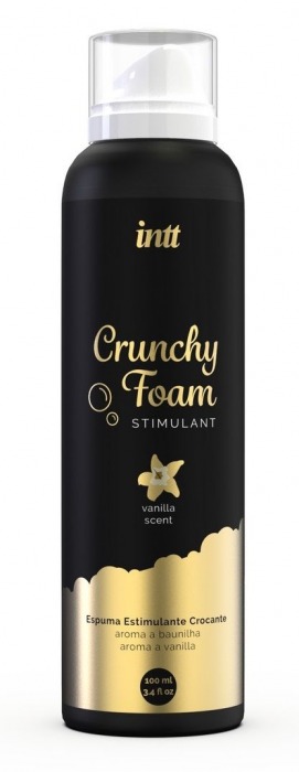 Пенка для массажа Crunchy Foam Stimulant Vanilla - 100 мл. - INTT - купить с доставкой в Электростали