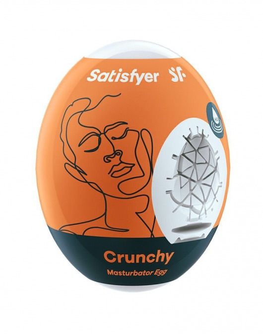 Мастурбатор-яйцо Satisfyer Crunchy Mini Masturbator - Satisfyer - в Электростали купить с доставкой