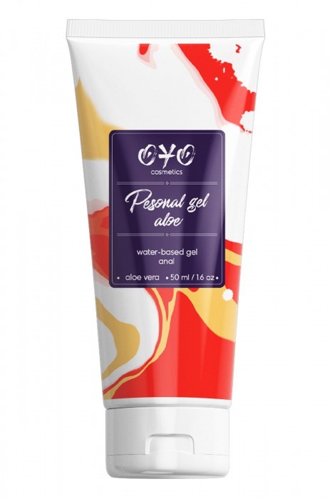 Анальная смазка на водной основе OYO Personal Gel Aloe - 50 мл. - OYO - купить с доставкой в Электростали