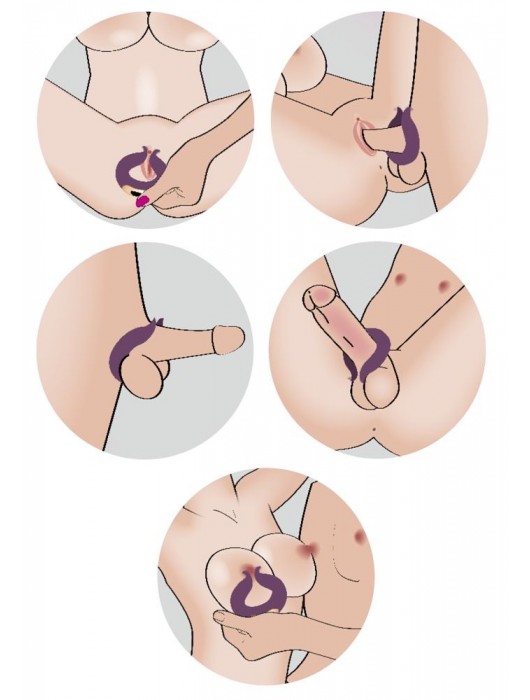 Вибратор для пар Two Motors Couple’s Ring в форме кольца - Orion - в Электростали купить с доставкой