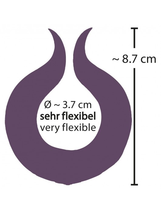 Вибратор для пар Two Motors Couple’s Ring в форме кольца - Orion - в Электростали купить с доставкой