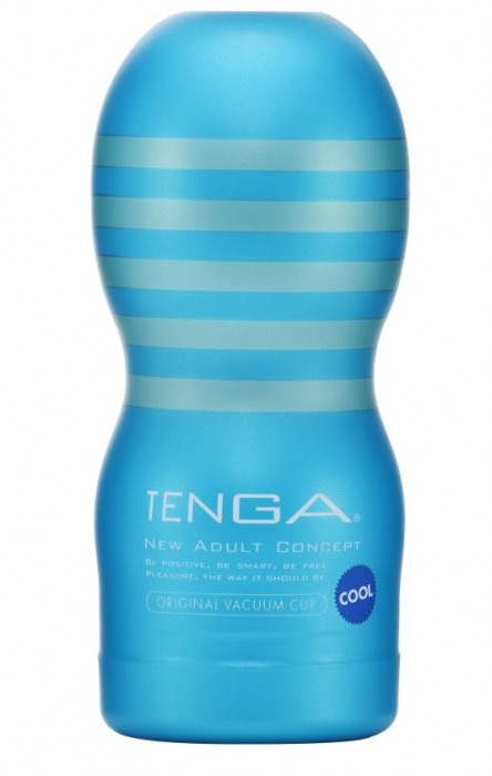 Мастурбатор с охлаждающей смазкой TENGA Original Vacuum Cup Cool - Tenga - в Электростали купить с доставкой