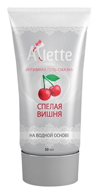 Интимная гель-смазка на водной основе Arlette  Спелая вишня  - 50 мл. - Arlette - купить с доставкой в Электростали