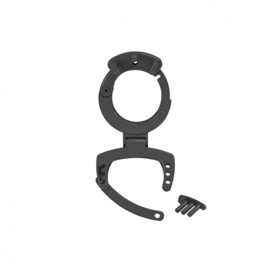 Кольцо с зажимом для мошонки для пояса верности Pubic Enemy - MyStim - купить с доставкой в Электростали