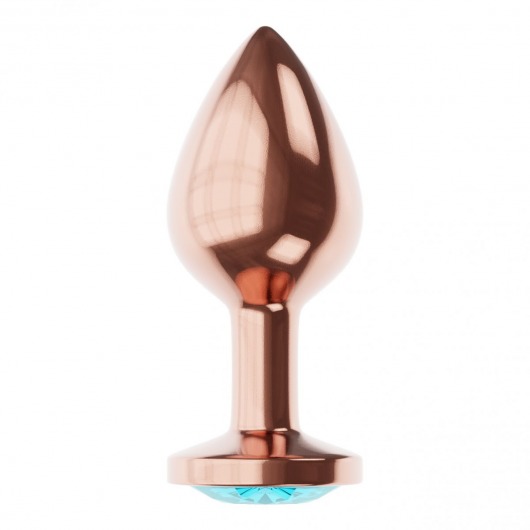 Пробка цвета розового золота с малиновым кристаллом Diamond Topaz Shine L - 8,3 см. - Lola Games - купить с доставкой в Электростали