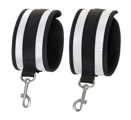 Серебристо-черные оковы Anonymo - ToyFa - купить с доставкой в Электростали