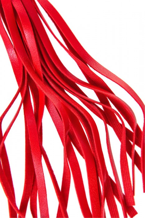 Красно-черный флоггер Anonymo - 28 см. - ToyFa - купить с доставкой в Электростали