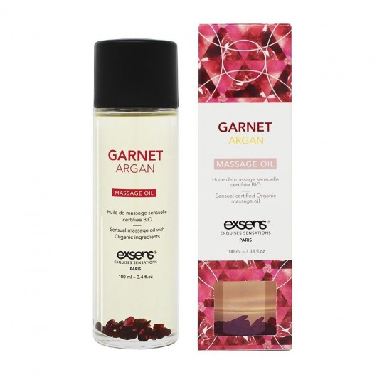 Органическое массажное масло GARNET ARGAN - 100 мл. - Exsens - купить с доставкой в Электростали