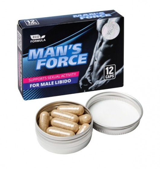 Пищевой концентрат для мужчин MANS FORCE  - 12 капсул - Sitabella - купить с доставкой в Электростали