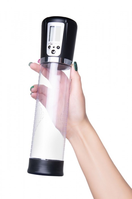 Прозрачная автоматическая помпа для пениса Alrik - Sexus - в Электростали купить с доставкой