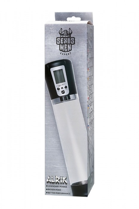 Прозрачная автоматическая помпа для пениса Alrik - Sexus - в Электростали купить с доставкой